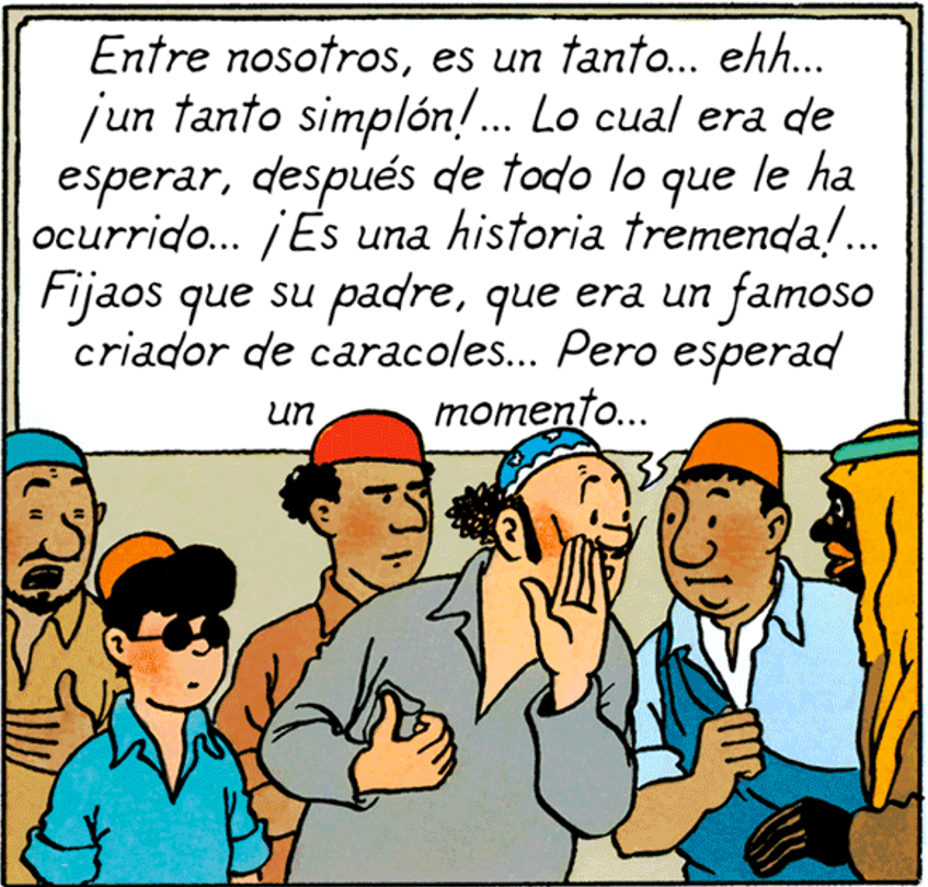 Oliveira da Figueira dans Tintin au pays de l'or noir